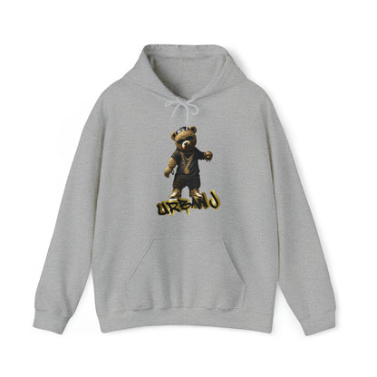 UrbanJ Wear Bear Heavy Blend Hoodie