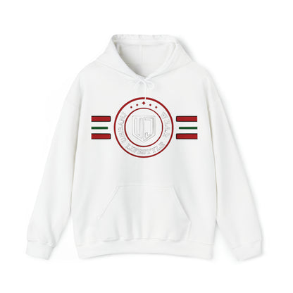 UrbanJ Wear Logo Stripe Heavy Blend Hoodie