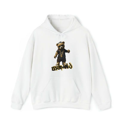 UrbanJ Wear Bear Heavy Blend Hoodie