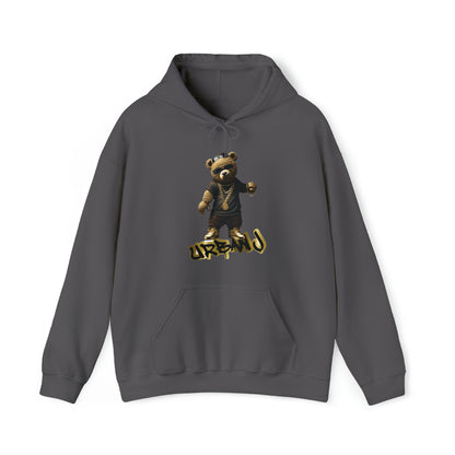 UrbanJ Wear Bear Heavy Blend Hoodie