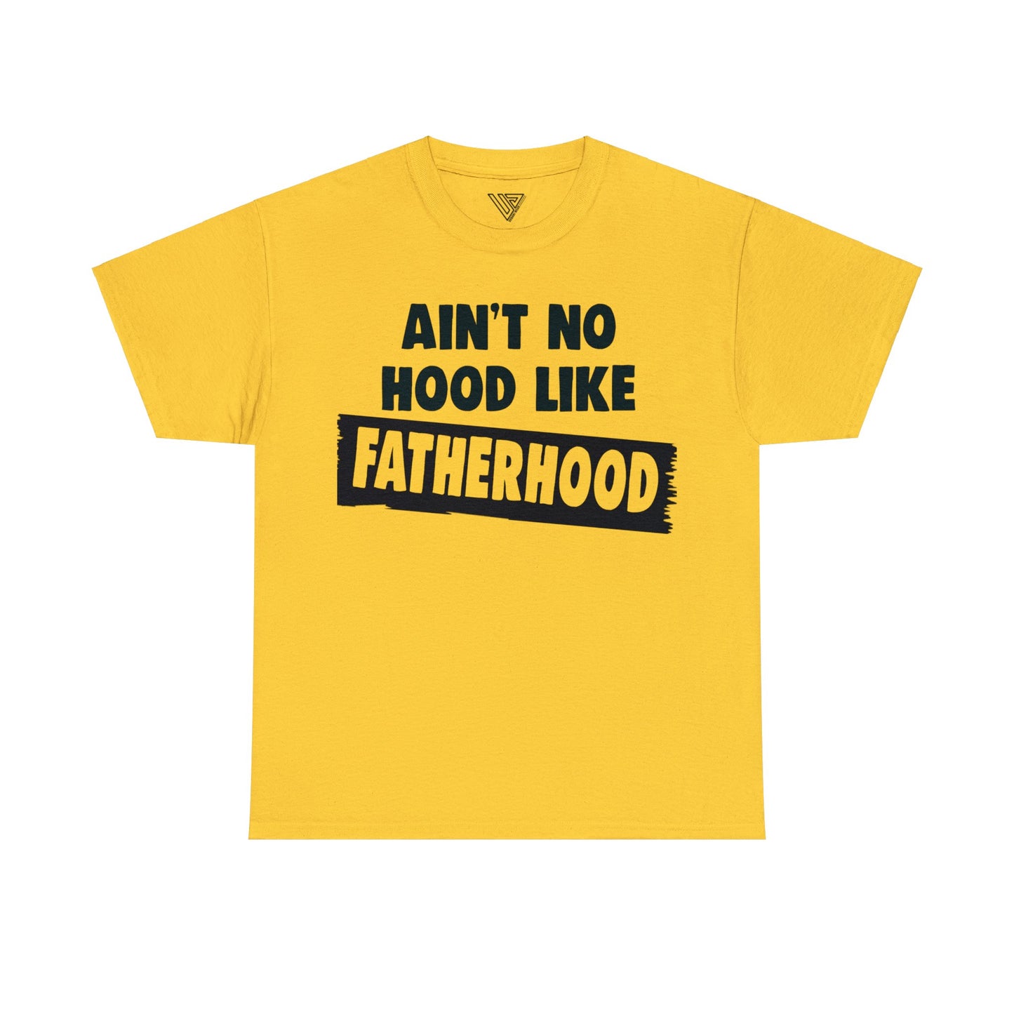 UrbanJ Aint No Hood like Fatherhood Heavy Cotton Tee