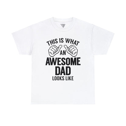 UrbanJ Awesome Dad Heavy Cotton Tee