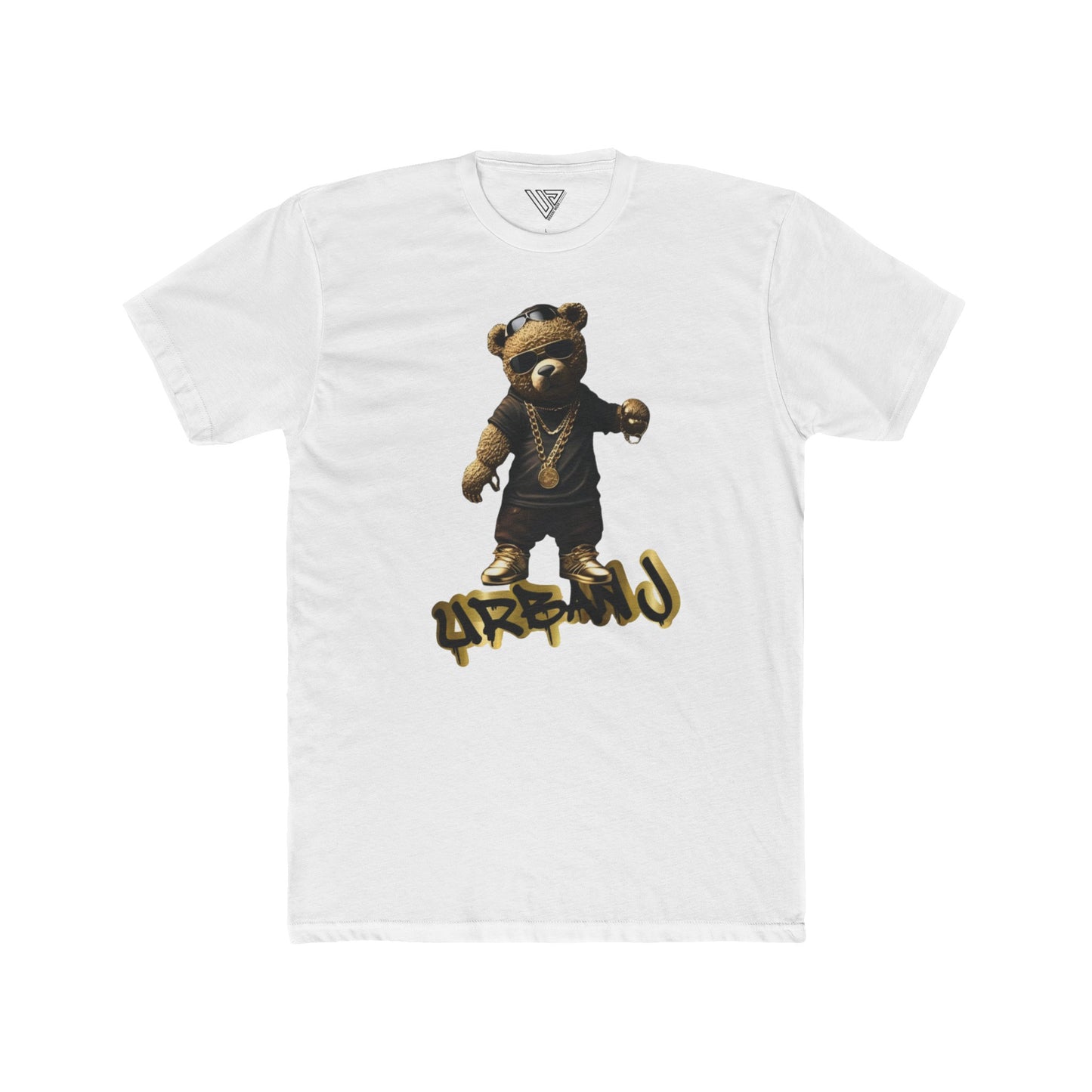 UrbanJ Bear Men's Cotton Crew Tee