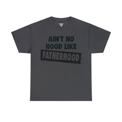 UrbanJ Aint No Hood like Fatherhood Heavy Cotton Tee