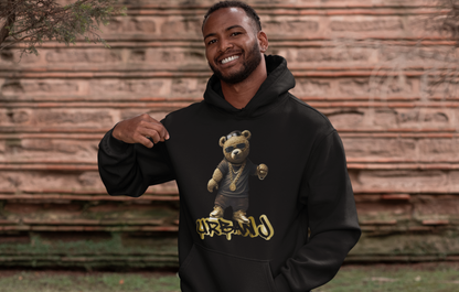 UrbanJ Wear Bear Heavy Blend Hoodie