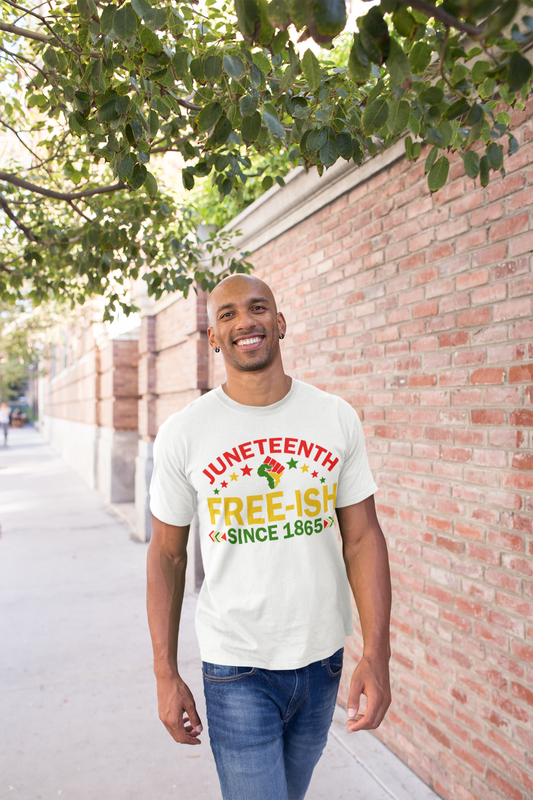 UrbanJ Juneteenth Free-ish Heavy Cotton Tee